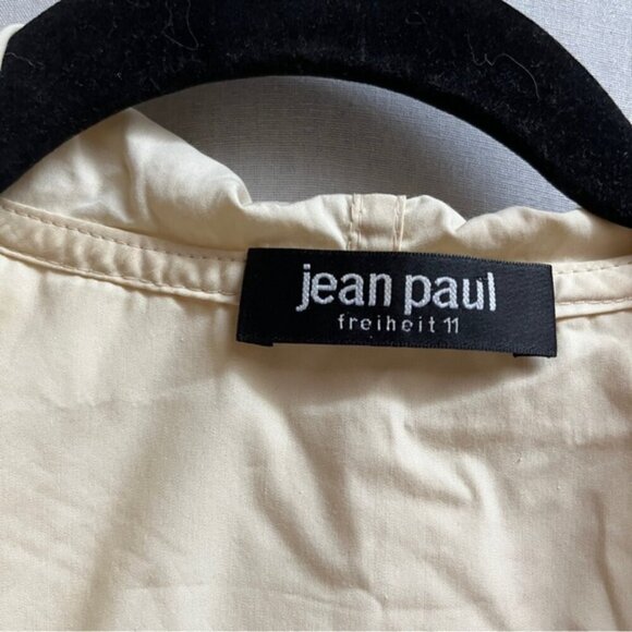 Jean Paul Freiheit 11 cotton full zip hoodie sleeveless vest Sz 6 - Picture 3 of 7